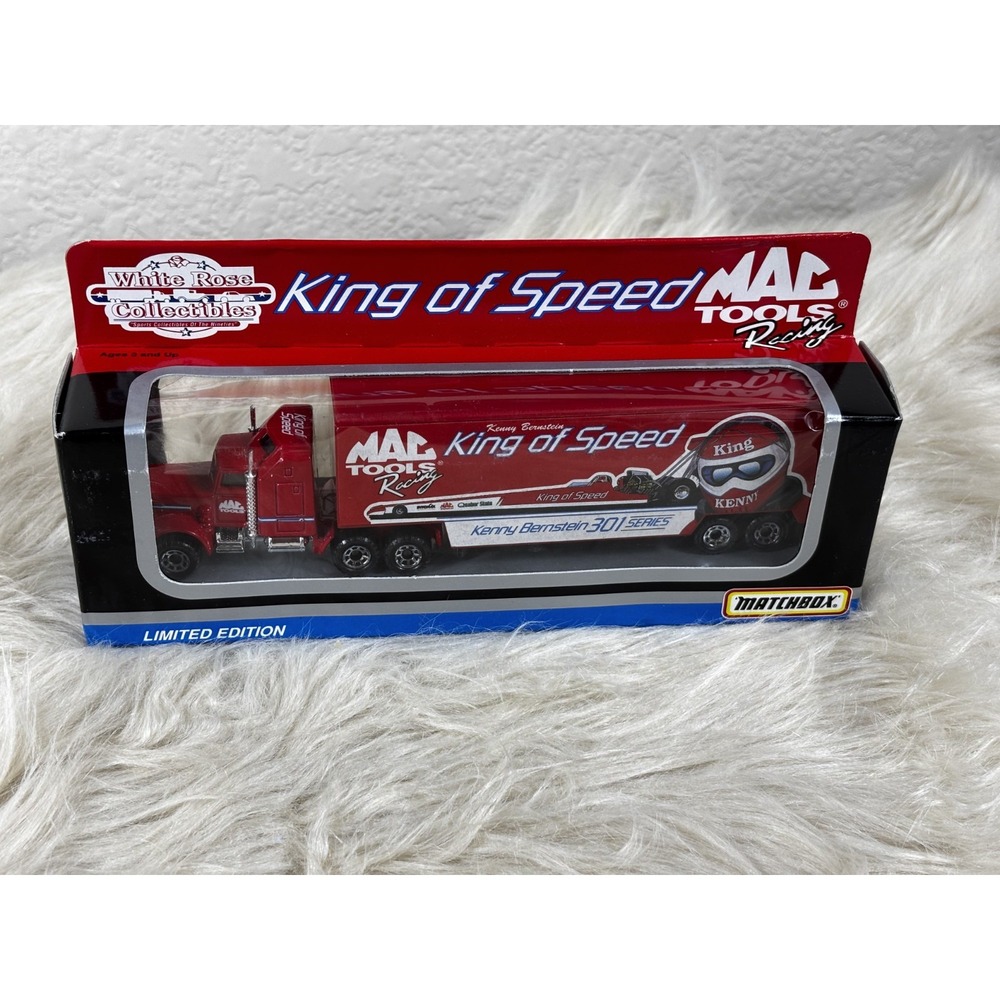 Matchbox Kenny Bernstein King Speed 301 Transporter Limited Edition‎ NHRA